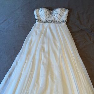 White Prom Dress
